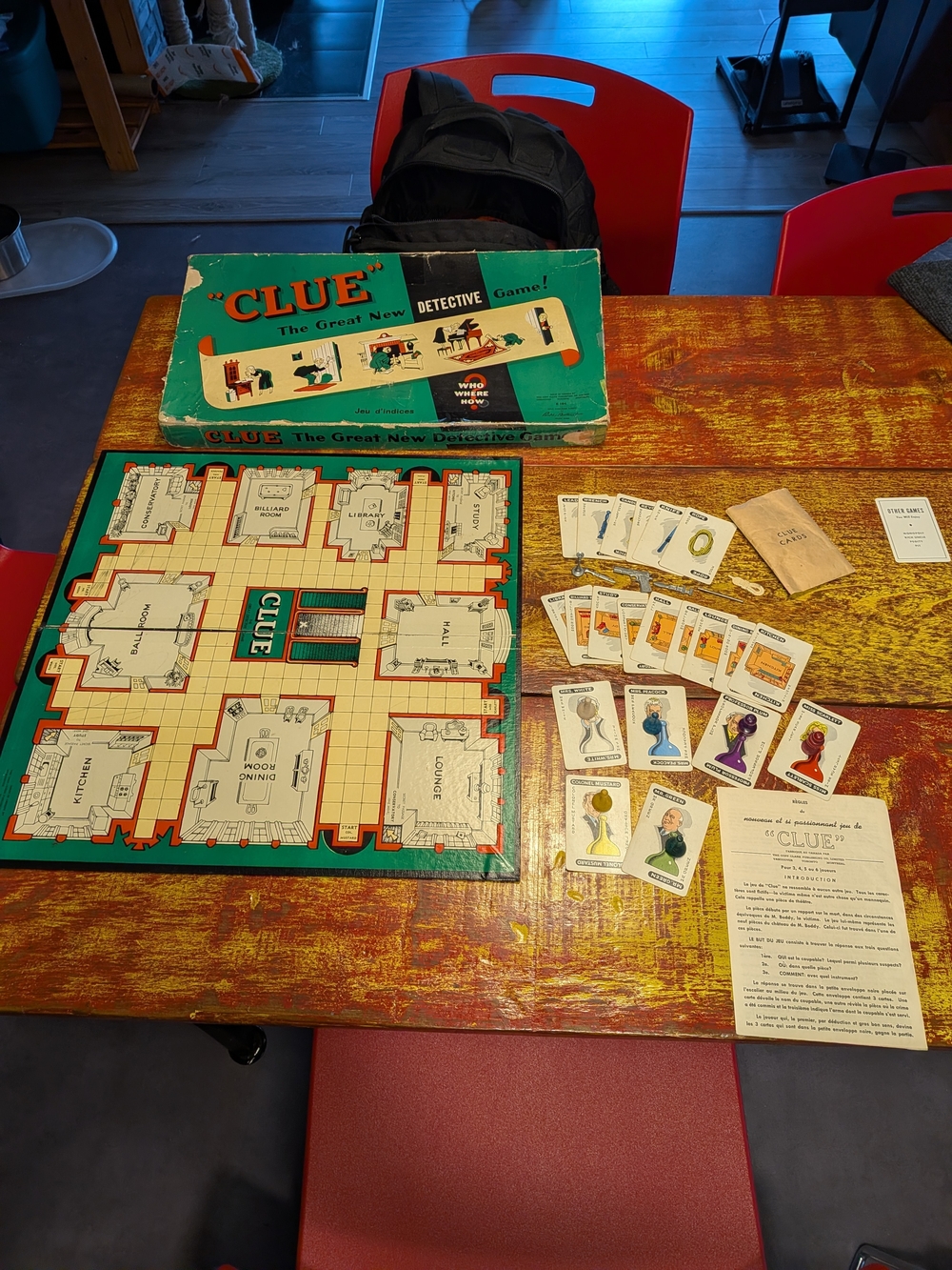 Clue 1950 Made In Canada